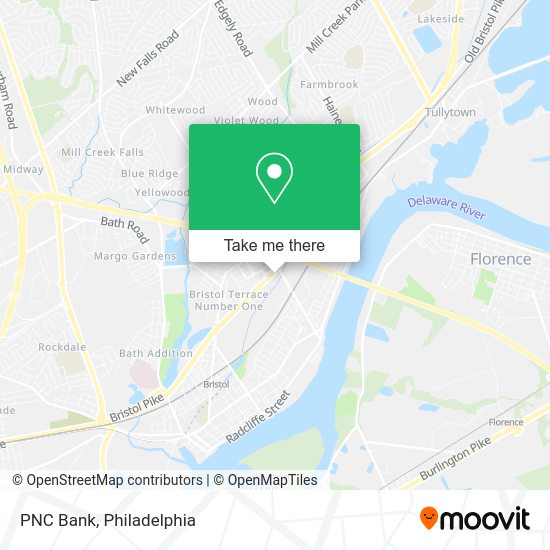 Mapa de PNC Bank