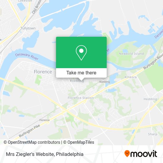 Mrs Ziegler's Website map
