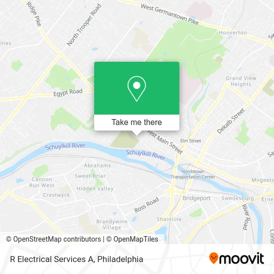 R Electrical Services A map