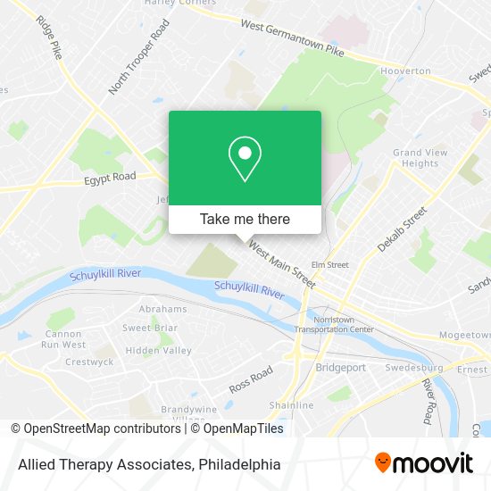 Allied Therapy Associates map