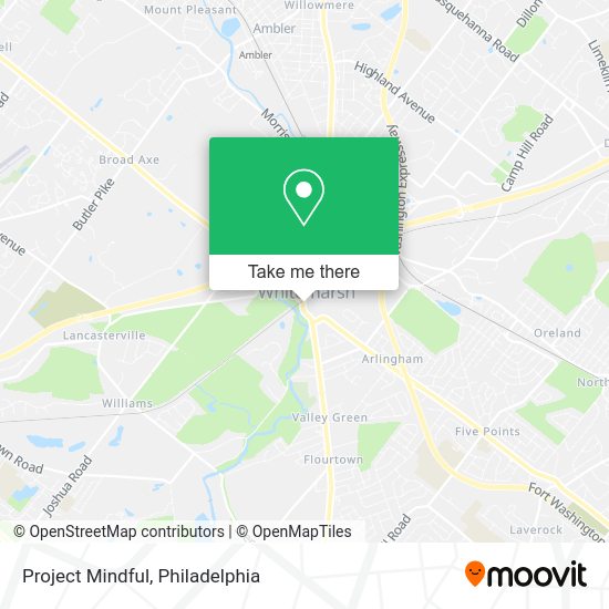 Project Mindful map