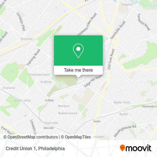 Mapa de Credit Union 1