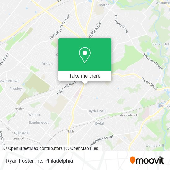 Mapa de Ryan Foster Inc