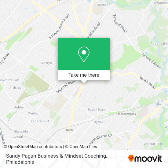 Sandy Pagan Business & Mindset Coaching map