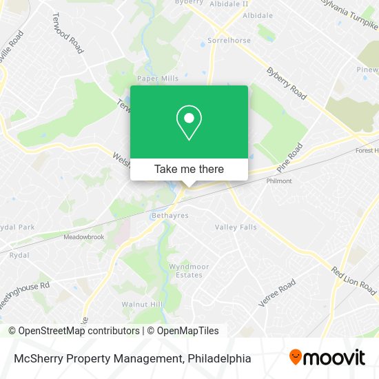 McSherry Property Management map