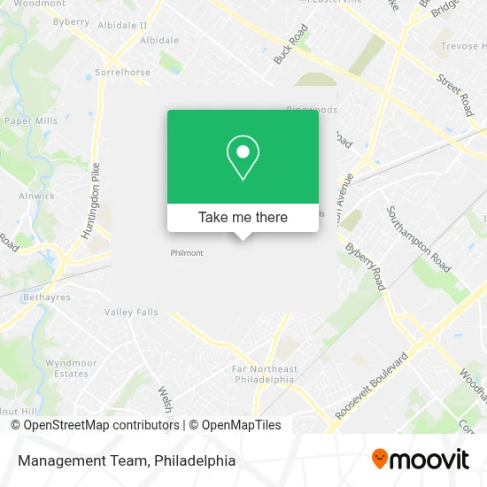 Management Team map