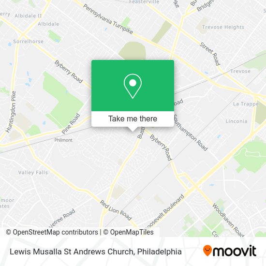 Lewis Musalla St Andrews Church map