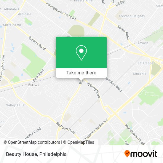 Mapa de Beauty House