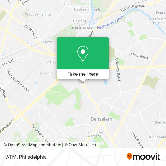 Mapa de ATM