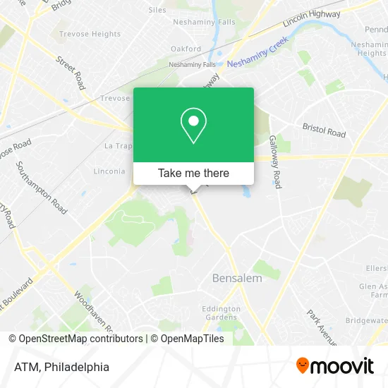 ATM map