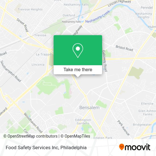 Mapa de Food Safety Services Inc