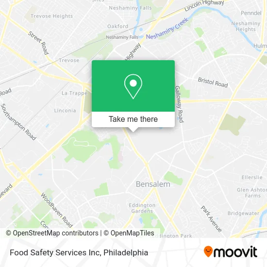 Food Safety Services Inc map