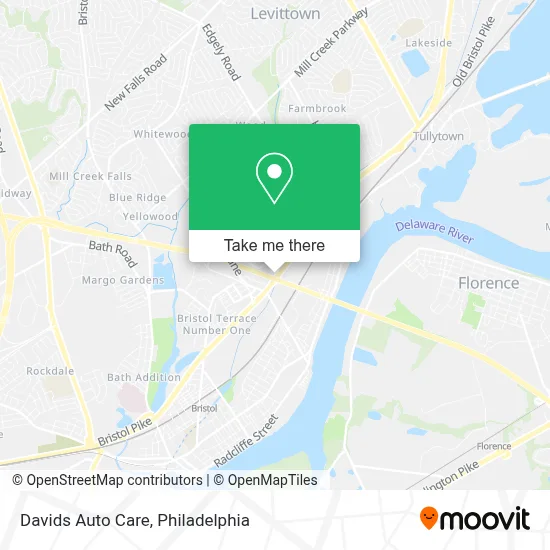 Davids Auto Care map