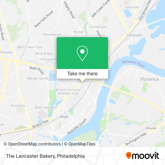 Mapa de The Lancaster Bakery