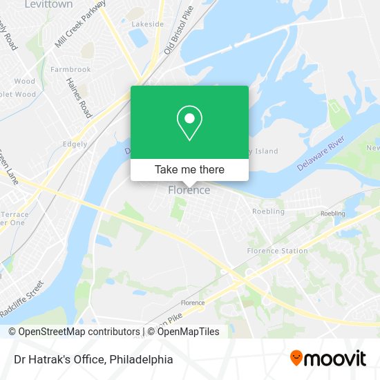 Dr Hatrak's Office map