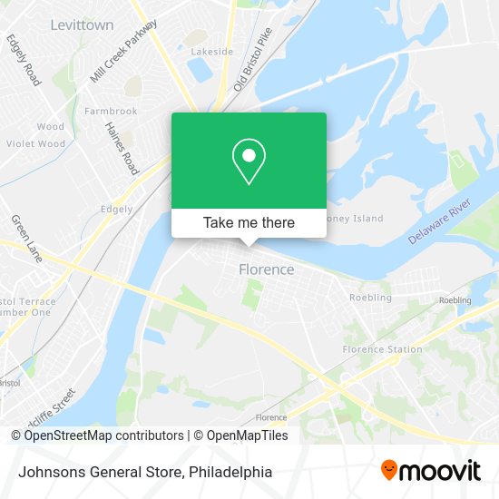 Mapa de Johnsons General Store