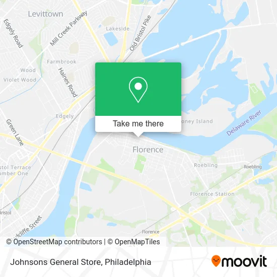 Johnsons General Store map