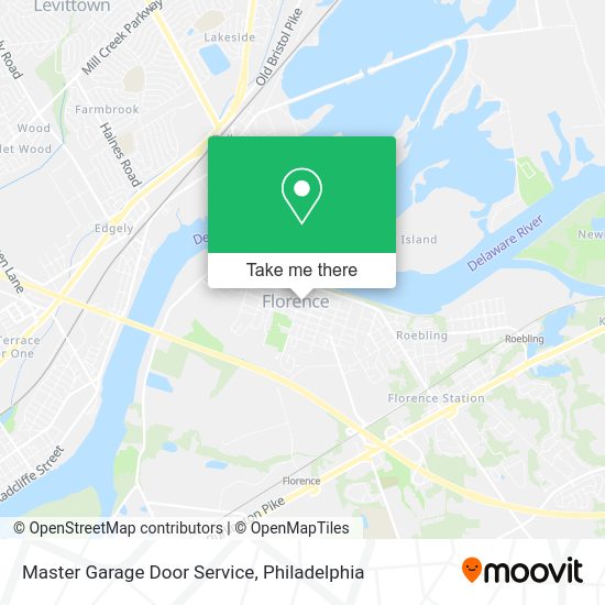 Mapa de Master Garage Door Service