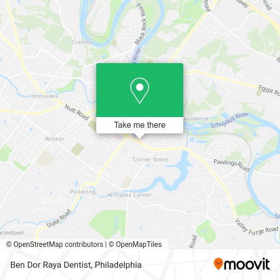 Ben Dor Raya Dentist map