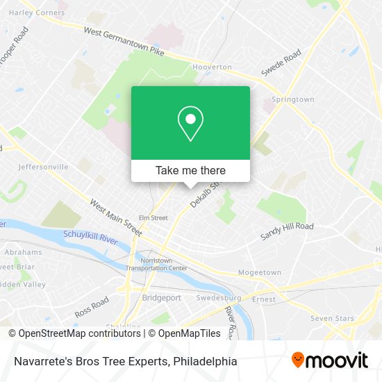 Navarrete's Bros Tree Experts map