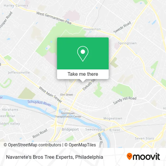 Navarrete's Bros Tree Experts map