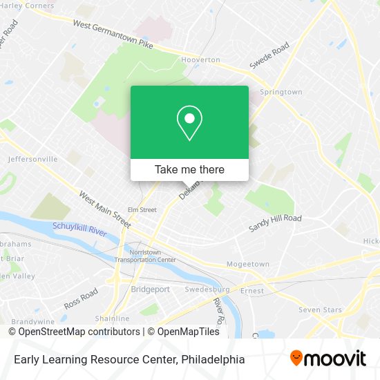 Early Learning Resource Center map
