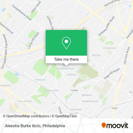 Mapa de Aleesha Burke Ibclc