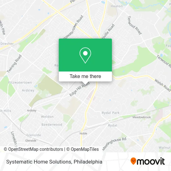 Systematic Home Solutions map