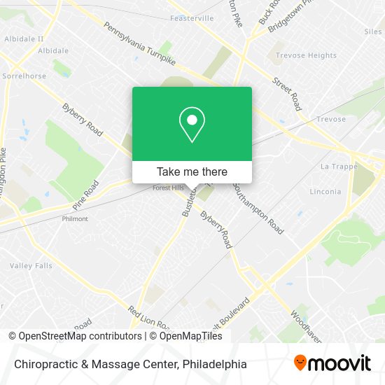 Mapa de Chiropractic & Massage Center