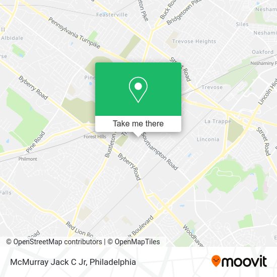 Mapa de McMurray Jack C Jr