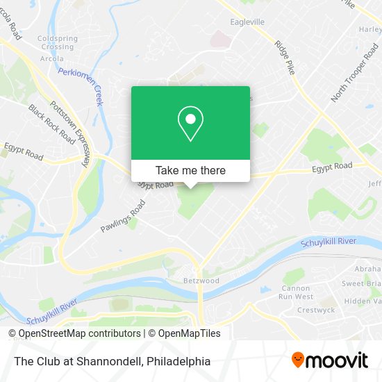 The Club at Shannondell map