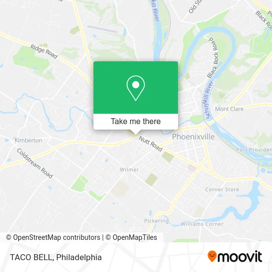 TACO BELL map