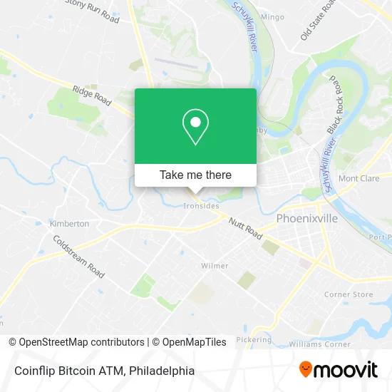 Coinflip Bitcoin ATM map