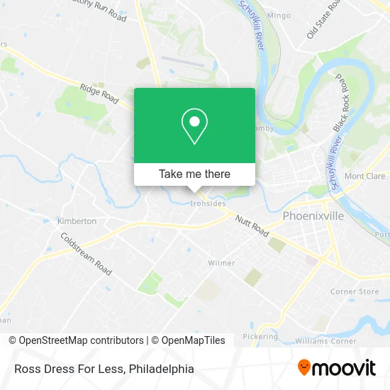 Ross Dress For Less map