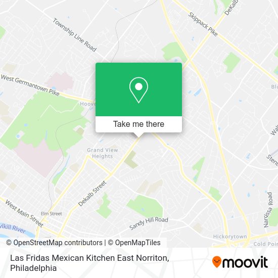 Las Fridas Mexican Kitchen East Norriton map
