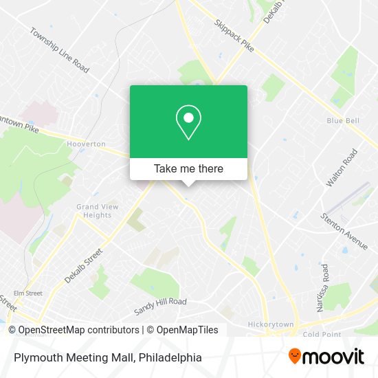 Plymouth Meeting Mall map