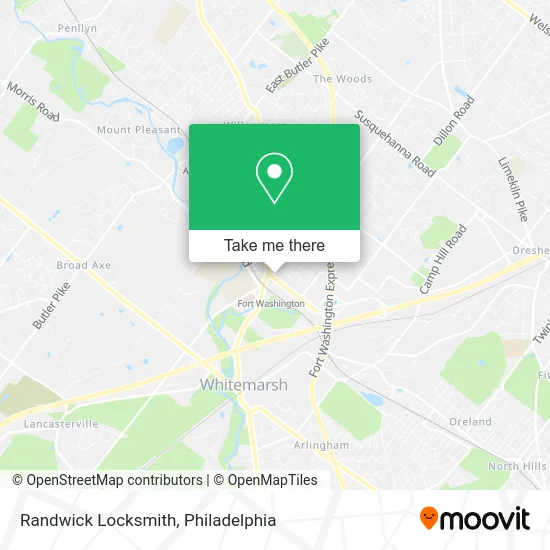Randwick Locksmith map