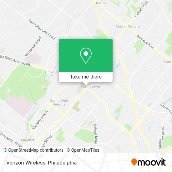 Verizon Wireless map