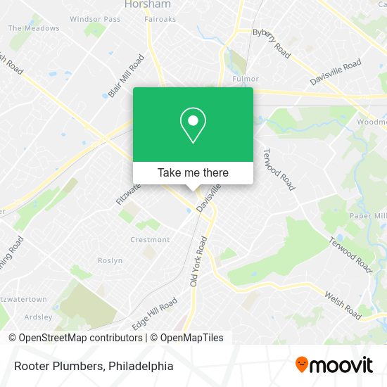 Rooter Plumbers map