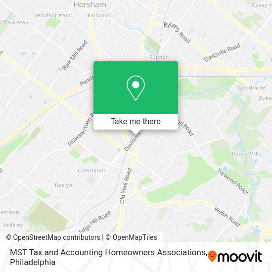 Mapa de MST Tax and Accounting Homeowners Associations