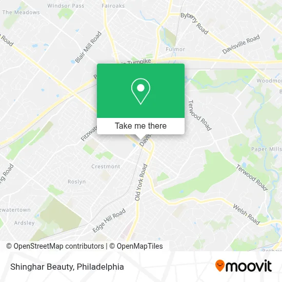 Shinghar Beauty map