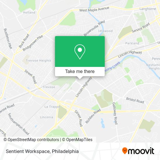 Sentient Workspace map
