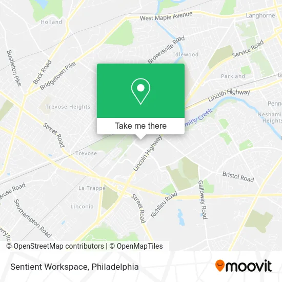 Sentient Workspace map
