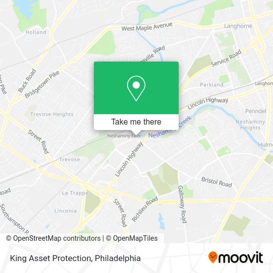 King Asset Protection map