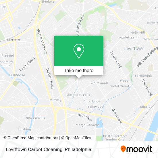 Levittown Carpet Cleaning map