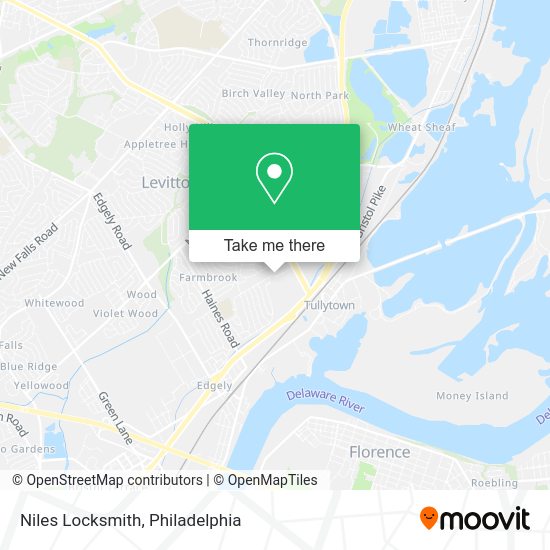 Mapa de Niles Locksmith