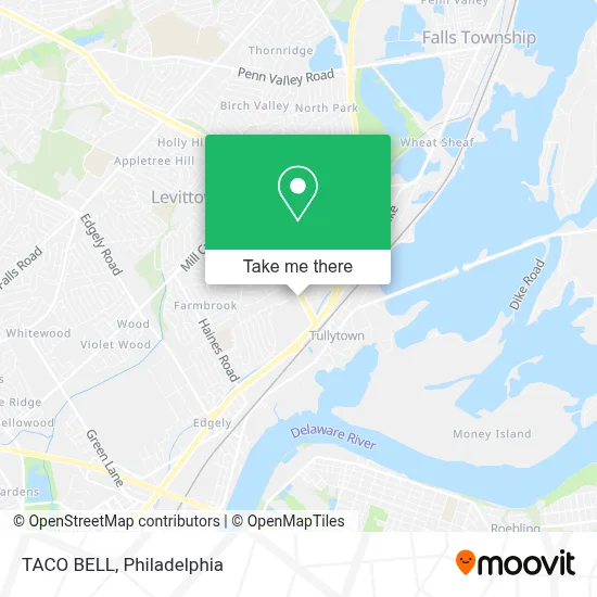 TACO BELL map
