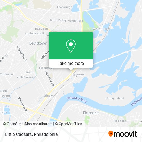 Mapa de Little Caesars