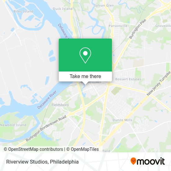 Mapa de Riverview Studios