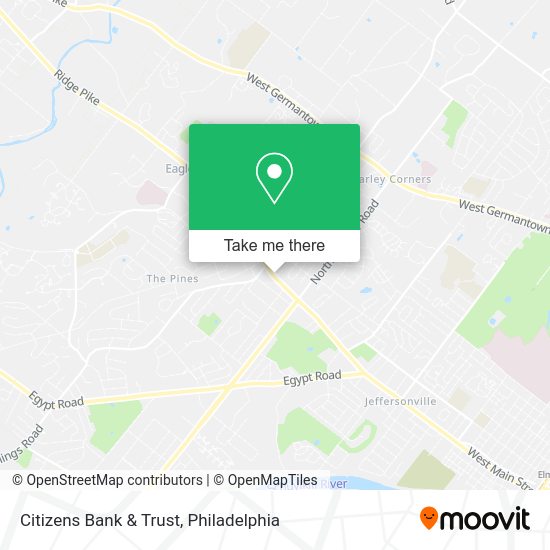 Citizens Bank & Trust map